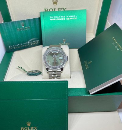 Rolex Day-date 40 228239 Green Dial