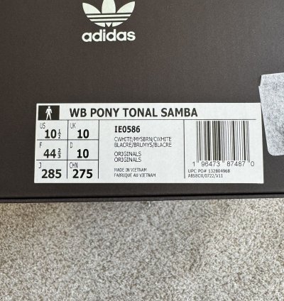 Wales Bonner Adidas Pony Hair Sambas