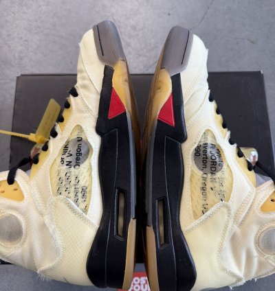 2020 Off-white Air Jordan 5 Retro Sp Sail