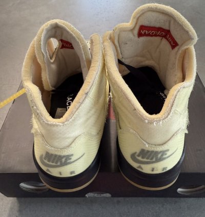 2020 Off-white Air Jordan 5 Retro Sp Sail