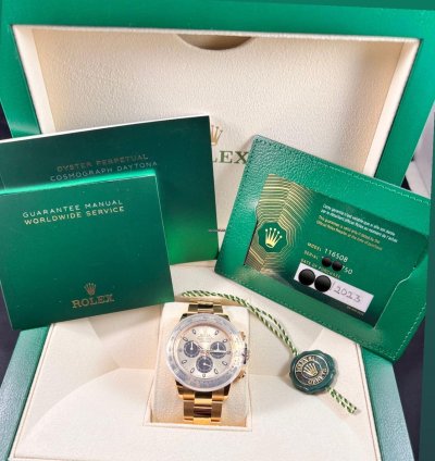 Rolex Daytona Cosmograph 116508 Yellow Gold Yml Pikachu Dial 2023