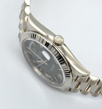 Rolex Day-date 40 228239 Ogrp Green Dial Day-date 40 White Gold