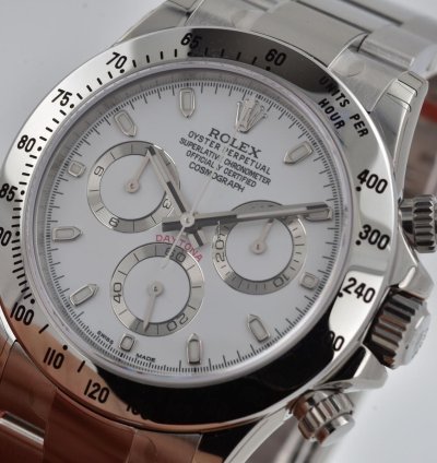 Rolex Daytona Cosmograph 116520 Stickers Aph Chromalight Last Series Lc170 Stickered