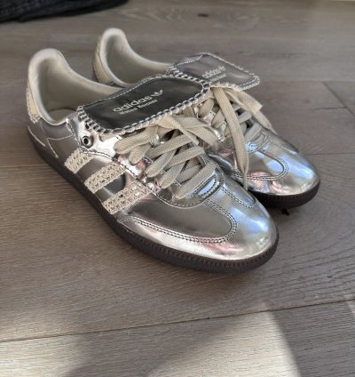 Wales Bonner Adidas Samba silver