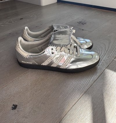 Wales Bonner Adidas Samba silver