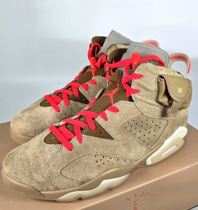 2021 Travis Scott Air Jordan 6 Retro British Khaki