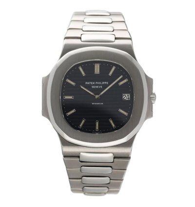 Patek Philippe Nautilus 3700 1a Blue Dial Steel Mens Watch With Archives
