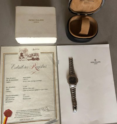 Patek Philippe Nautilus 3700 Batons Mk1 Dial