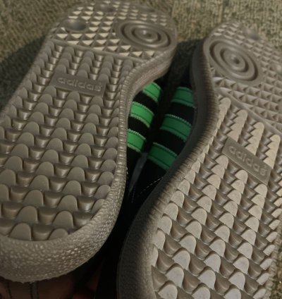 Wales Bonner Adidas Samba Black White Green