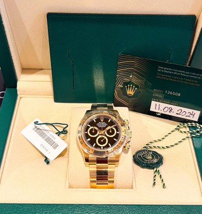 Rolex Daytona Cosmograph 2024 Daytona Yellow Gold
