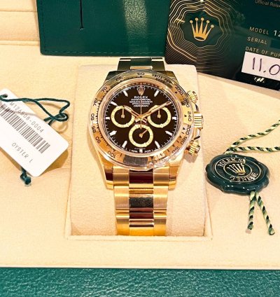Rolex Daytona Cosmograph 2024 Daytona Yellow Gold