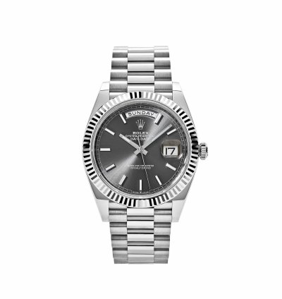 Rolex Day-date 40 228239 White Gold Slate Rhodium Grey Dial 2024