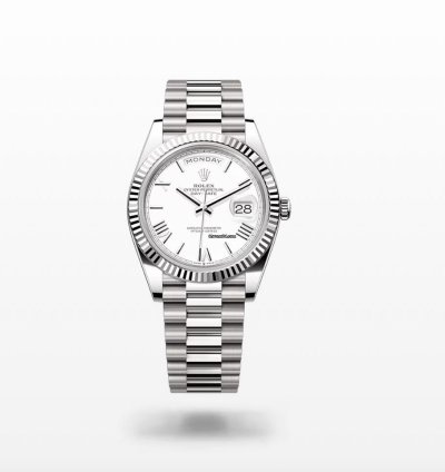 Rolex Day-date 40 228239 White Roman