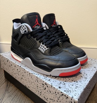 2024 Nike Air Jordan Reimagined Iv 4 Bred Black Cement