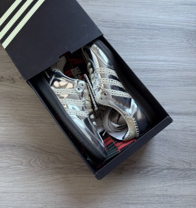 Wales Bonner Adidas Samba Metallic Silver