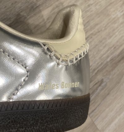 Wales Bonner Adidas Samba Metallic Silver