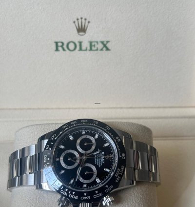 Rolex Daytona Cosmograph Black Ceramic 2023 Old Reference Stainless Steel