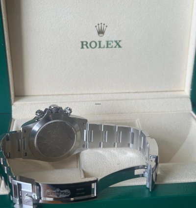 Rolex Daytona Cosmograph Black Ceramic 2023 Old Reference Stainless Steel