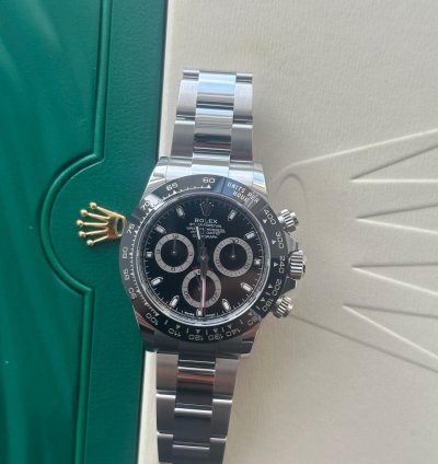 Rolex Daytona Cosmograph Black Ceramic 2023 Old Reference Stainless Steel