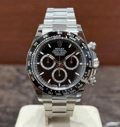 Rolex Daytona Cosmograph Black New 12 2024 Lc 100 Ref 126500ln