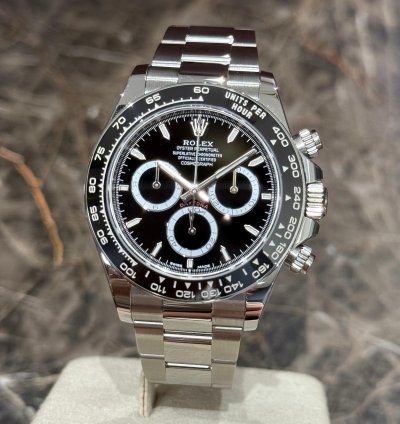 Rolex Daytona Cosmograph Black New 12 2024 Lc 100 Ref 126500ln