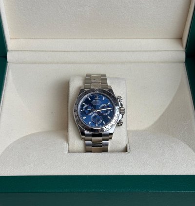 Rolex Daytona Cosmograph Blue Dial 2022 116509