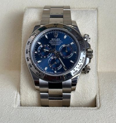 Rolex Daytona Cosmograph Blue Dial 2022 116509