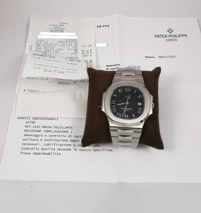 Patek Philippe Nautilus 3710 1a Full Set Serviced By Patek 2022
