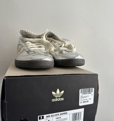 Wales Bonner Adidas Samba Silver
