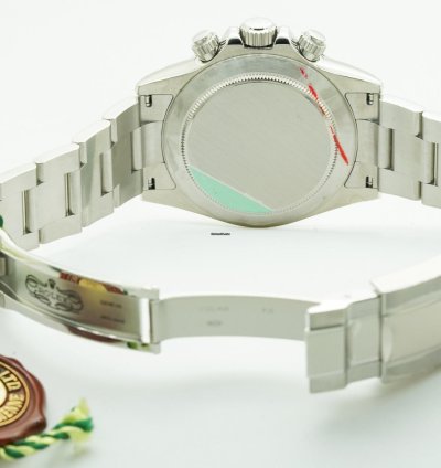 Rolex Daytona Cosmograph Chronograph 116520 White Dial 40mm 2009 Nos With Films Ser
