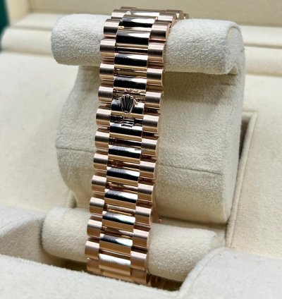 Rolex Day-date 40 228345rbr Chocolate Baguette Unworn