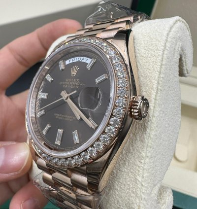 Rolex Day-date 40 228345rbr Chocolate Diamond