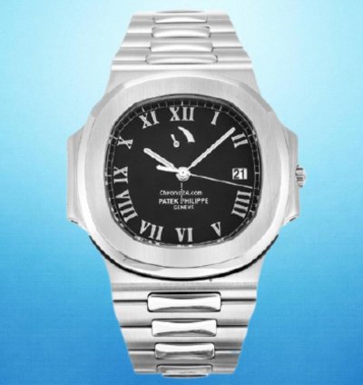 Patek Philippe Nautilus 3710 1a-001 Nautilus Black Dial