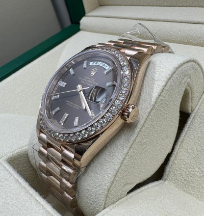 Rolex Day-date 40 228345rbr Chocolate Diamond