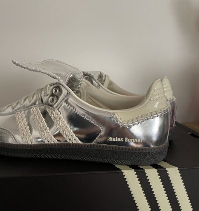 Wales Bonner Adidas Silver Samba