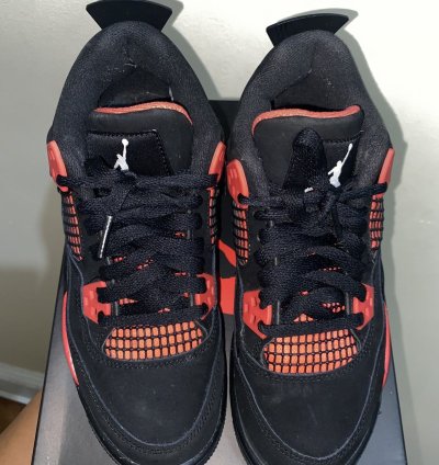 4 5y Jordan 4 Red Thunder Big Kids Shoes