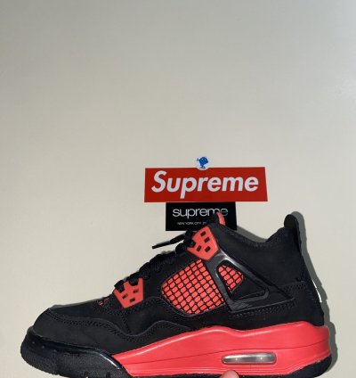 4 5y Jordan 4 Red Thunder Big Kids Shoes