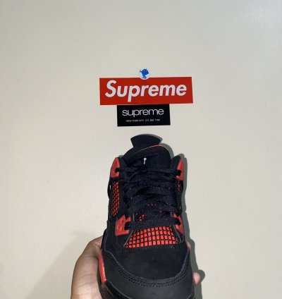 4 5y Jordan 4 Red Thunder Big Kids Shoes