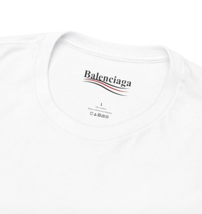 Balenciaga Election Campaign Shirt White Made In Usa S To 5xl