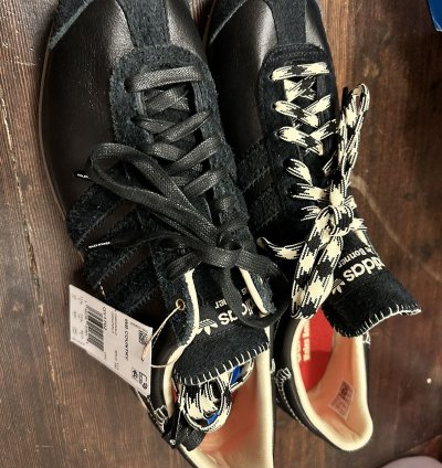 Wales Bonner Black Easy Yellow Adidas Country Samba