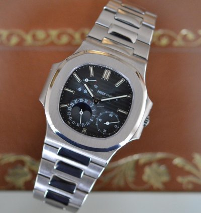 Patek Philippe Nautilus 3712 1a 3 Dots First Generation Mk1 Stainless Steel Full Set