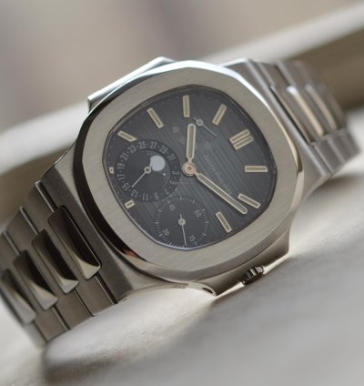 Patek Philippe Nautilus 3712 1a 3 Dots First Generation Mk1 Stainless Steel Full Set