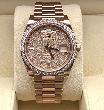 Rolex Day-date 40 228345rbr Pav Diamond