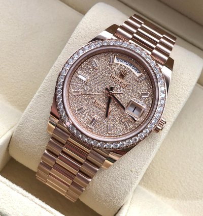 Rolex Day-date 40 228345rbr Pav Diamond