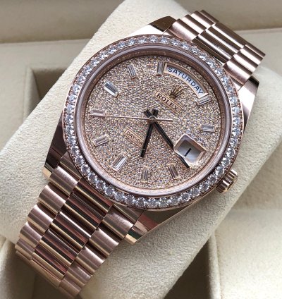 Rolex Day-date 40 228345rbr Pav Diamond