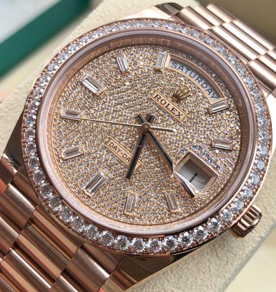 Rolex Day-date 40 228345rbr Pav Diamond