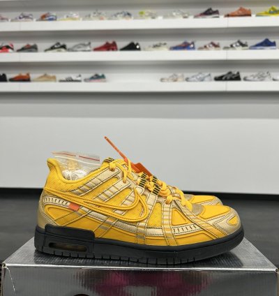 69497 Nike Air Rubber Dunk Off-white University Gold