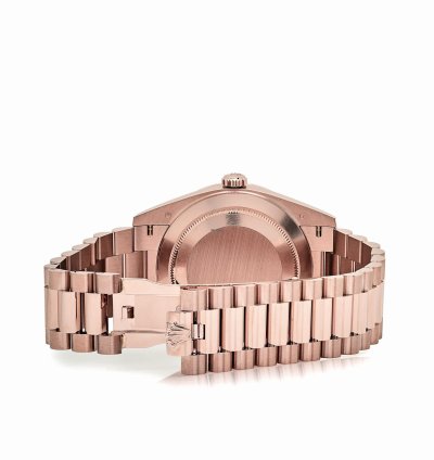 Rolex Day-date 40 228345rbr Rose Gold Diamond Bezel Slate Ombre Dial