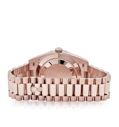 Rolex Day-date 40 228345rbr Rose Gold Diamond Bezel Sundust Diamond Dial