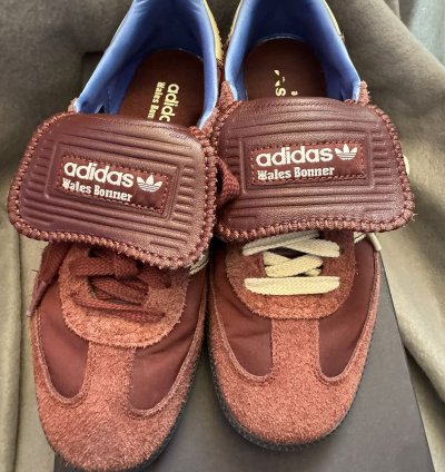 Wales Bonner Samba Brown And Blue